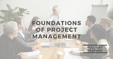 Foundations of Project Management - Monthly Marketing Blast