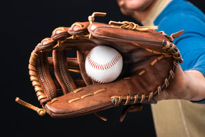 close-up-baseball-glove