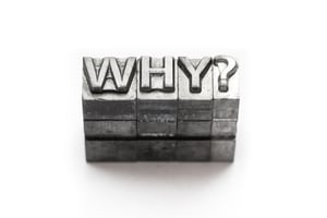 question-metal-word-why-letterpress