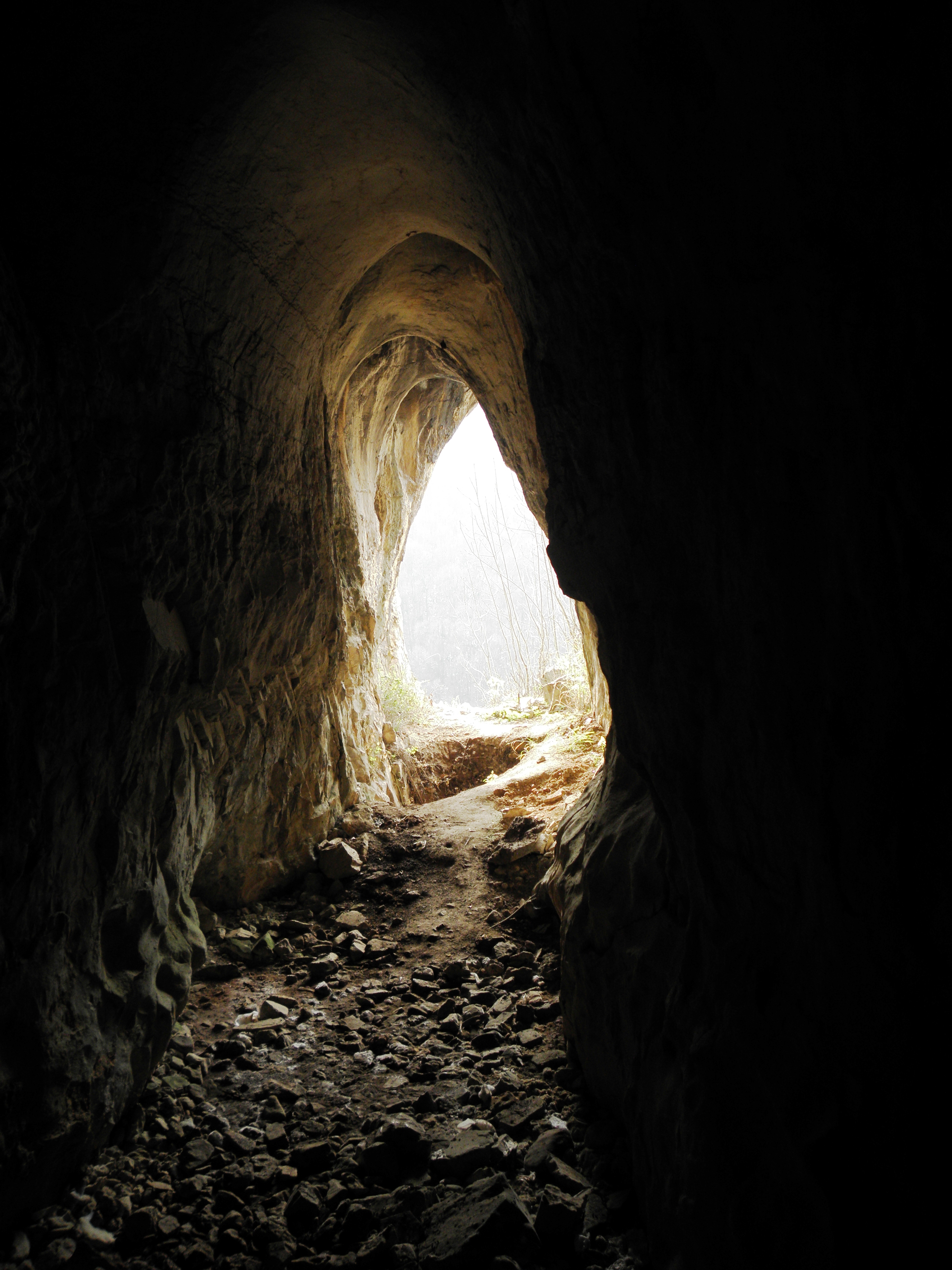 cave entrance 